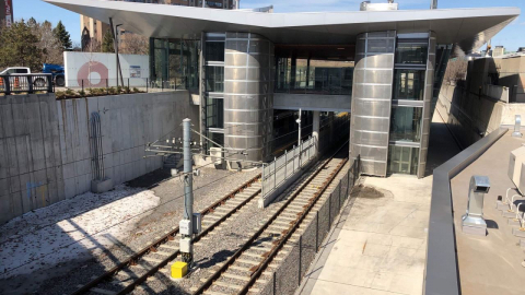Snapshot of Lees Station - April 13, 2019