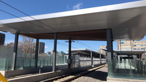 Snapshot of uOttawa Station - April 13, 2019