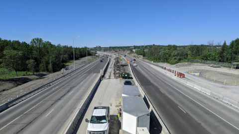 Snapshot of the 174 Highway from the SJAM - May 29, 2021