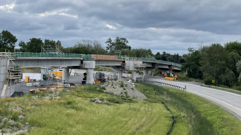 Snapshot of the Lincoln Fields Rail Flyover - July 2, 2021
