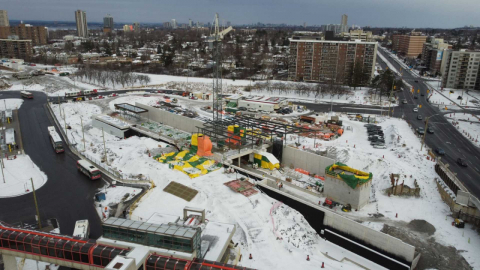 Snapshot of Lincoln Fields Station - January 6, 2022